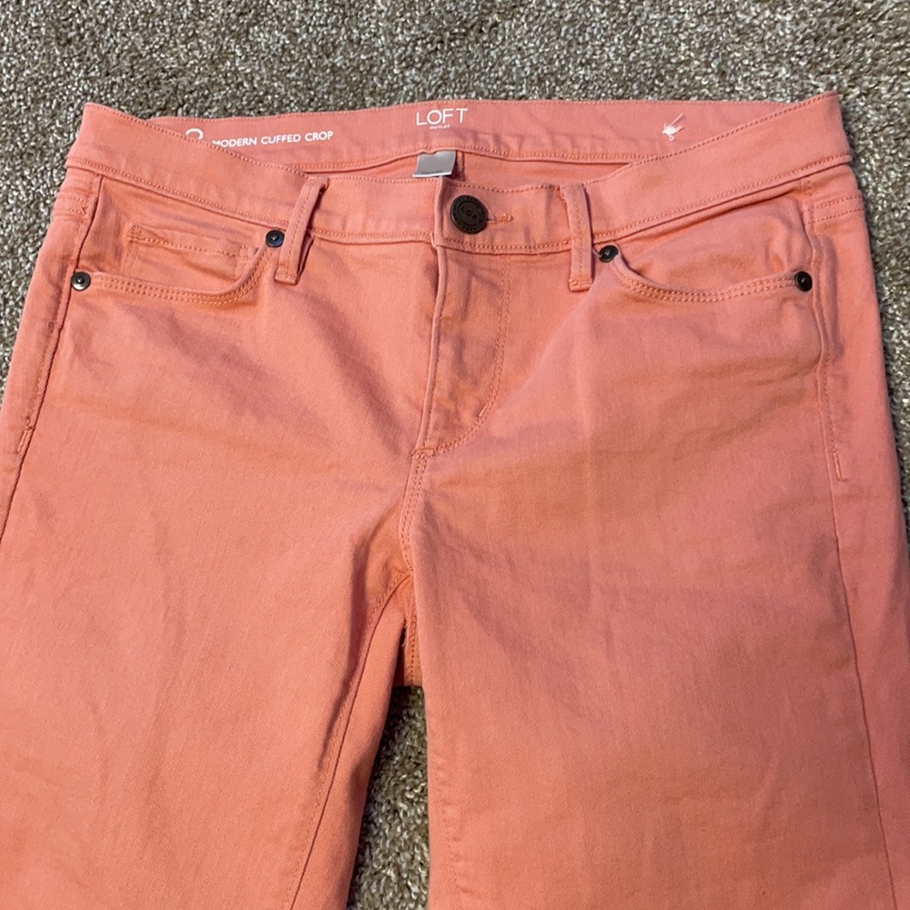 Loft Modern Cuffed Crop - Picture 3 of 6